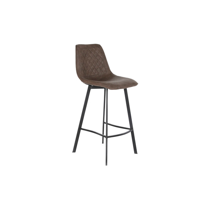 Sgabello DKD Home Decor Nero Cammello Metallo 56 x 49 x 110 cm