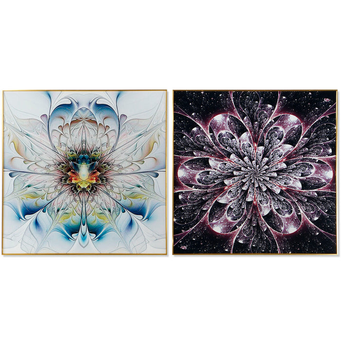 Painting DKD Home Decor Aluminium MDF Wood 80 x 3 x 80 cm