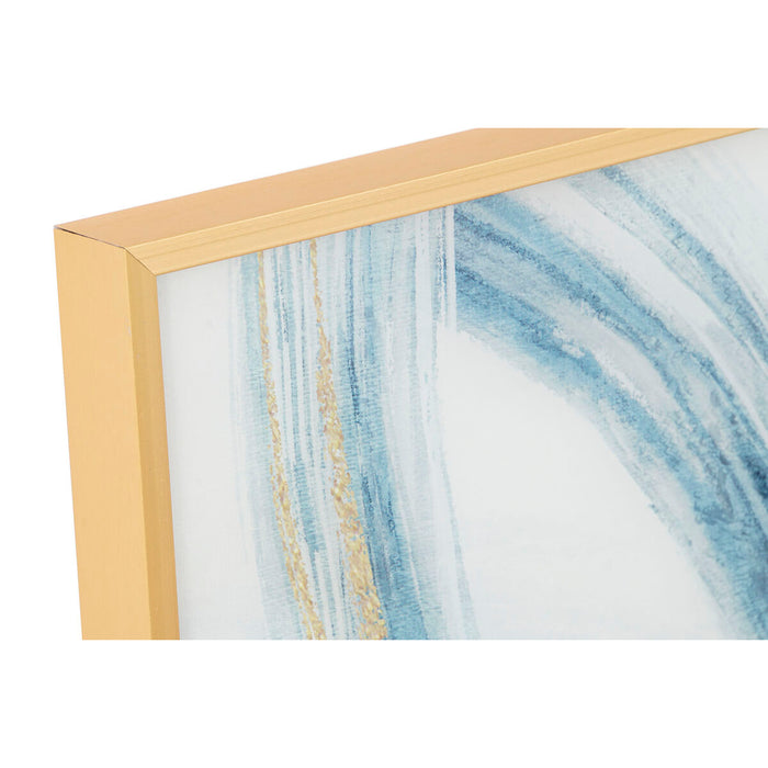 Cadre DKD Home Decor Aluminium Verre 80 x 2,5 x 120 cm 120 x 2,5 x 80 cm