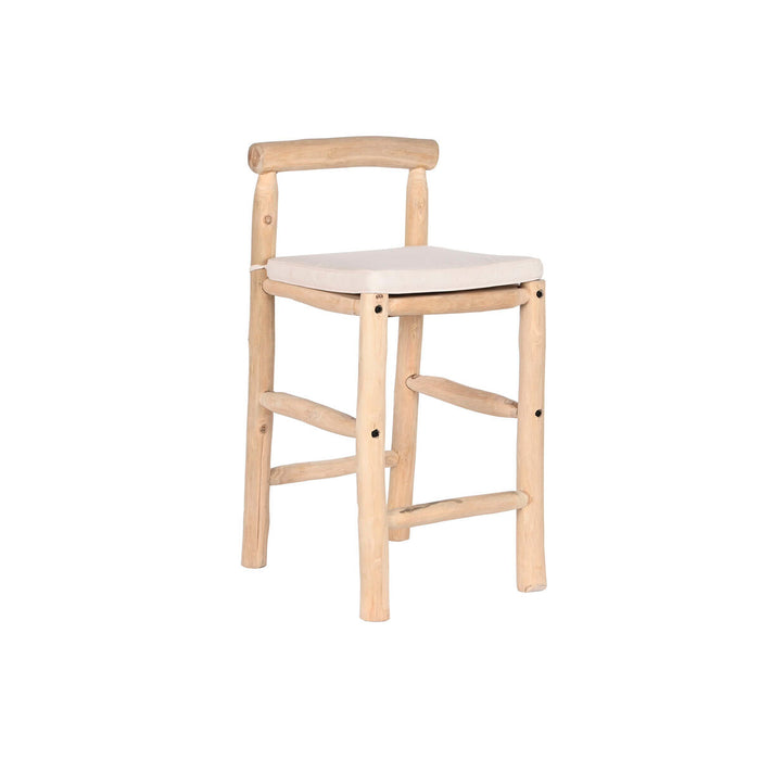 Taburete DKD Home Decor Natural Teca 50 x 50 x 102 cm
