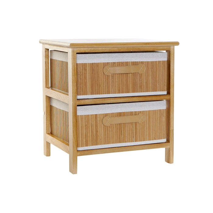 Chest of drawers DKD Home Decor Natural Bamboo Paolownia wood 42 x 32 x 45 cm
