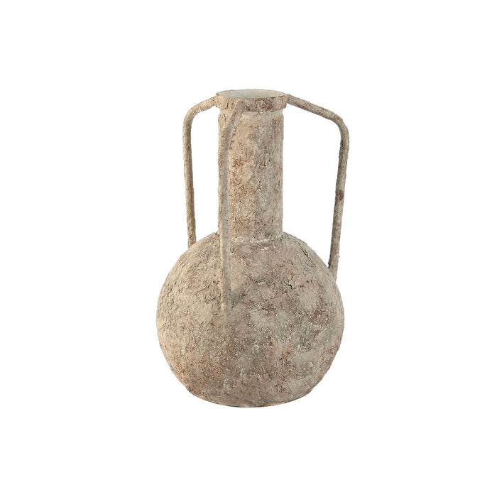 Vase Home ESPRIT Blanc Métal 23 x 23 x 35,5 cm