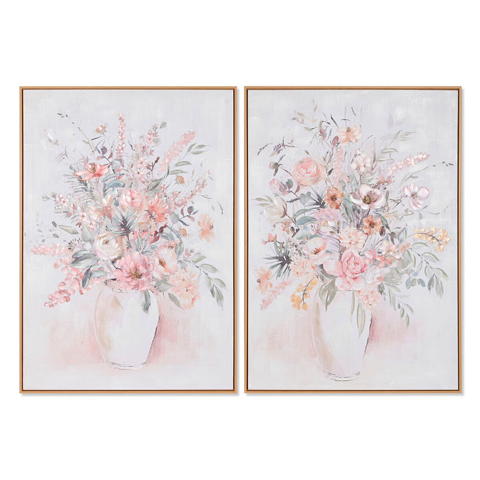 Canvas Home ESPRIT polystyrene Canvas 70 x 3,5 x 100 cm