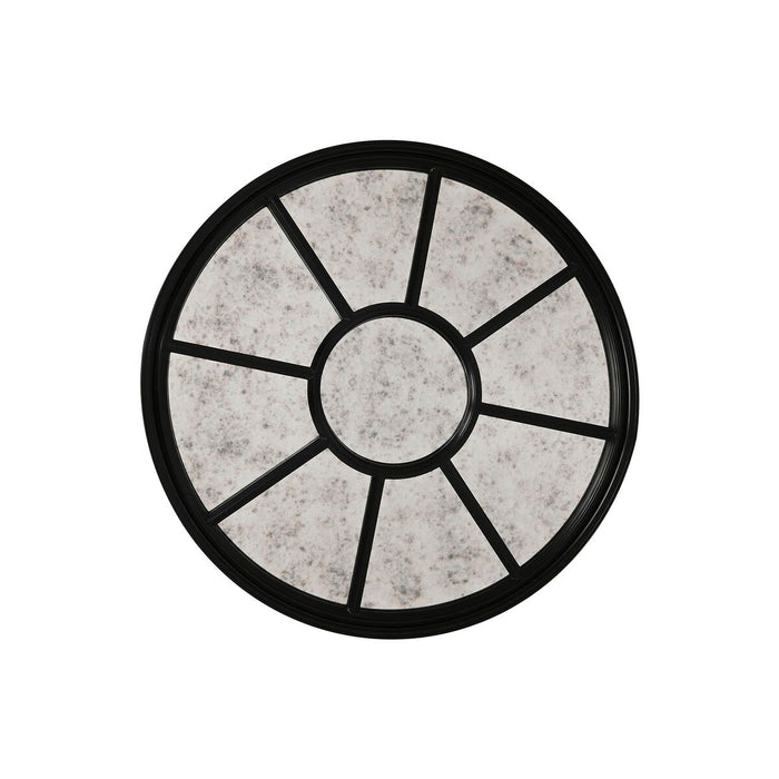 Miroir mural Home ESPRIT Noir Finition vieillie 100 x 5 x 100 cm
