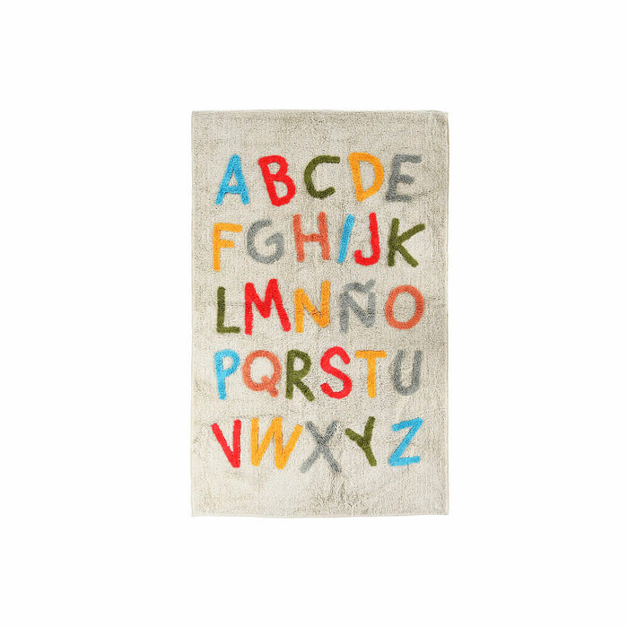 Alfombra Home ESPRIT Blanco Multicolor Infantil 100 x 150 x 1,5 cm