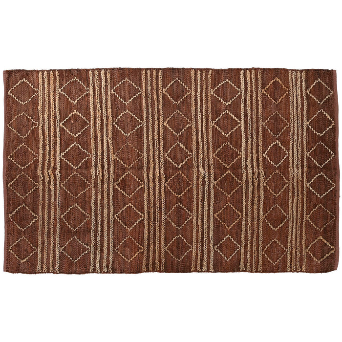 Tappeto Home ESPRIT Marrone Rombos 160 x 230 x 1 cm