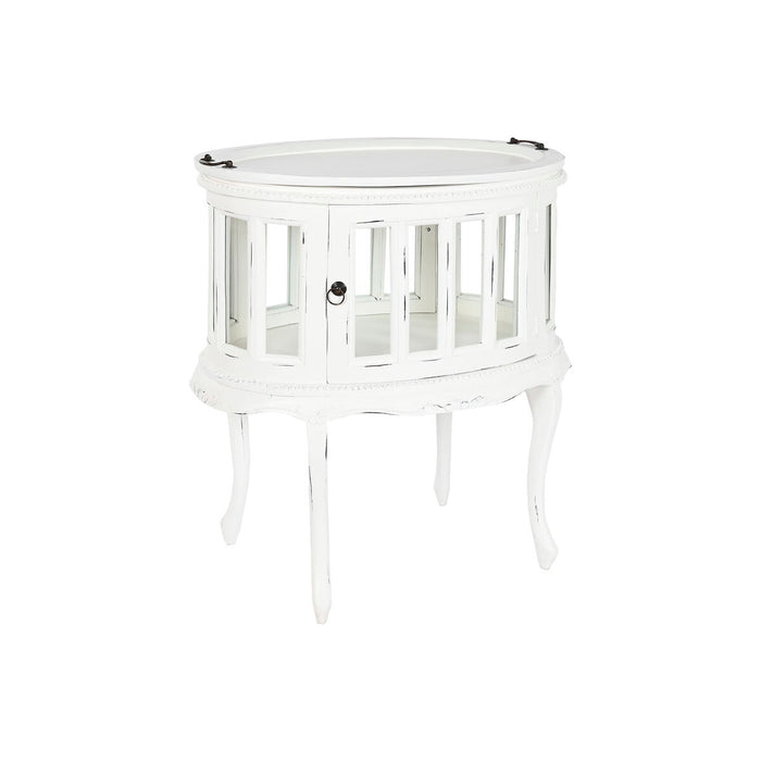 Mueble Camarera Home ESPRIT Blanco Madera 75 x 50 x 78 cm