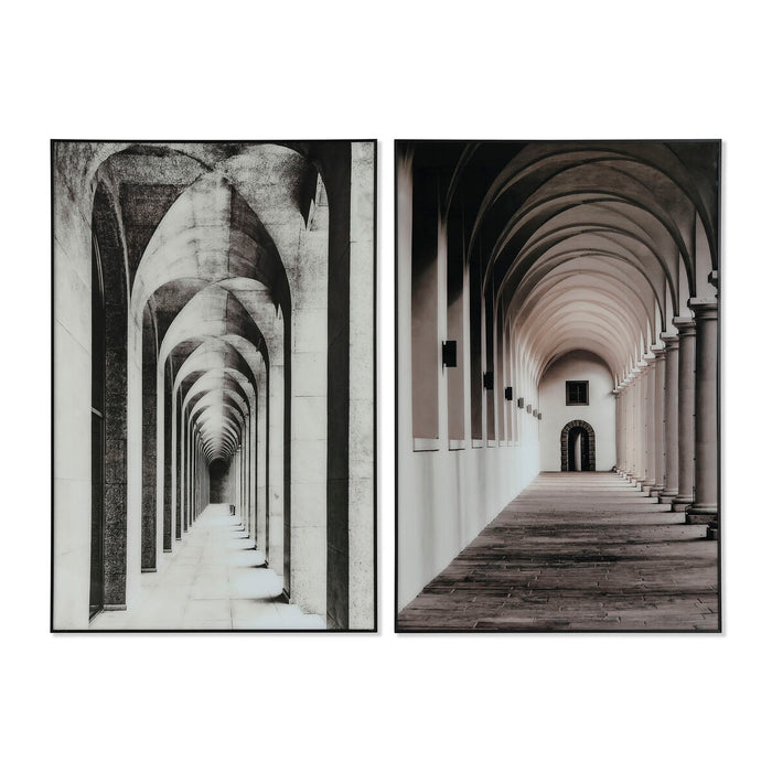 Quadro Home ESPRIT Moderno 80 x 2,5 x 120 cm (2 Unità)