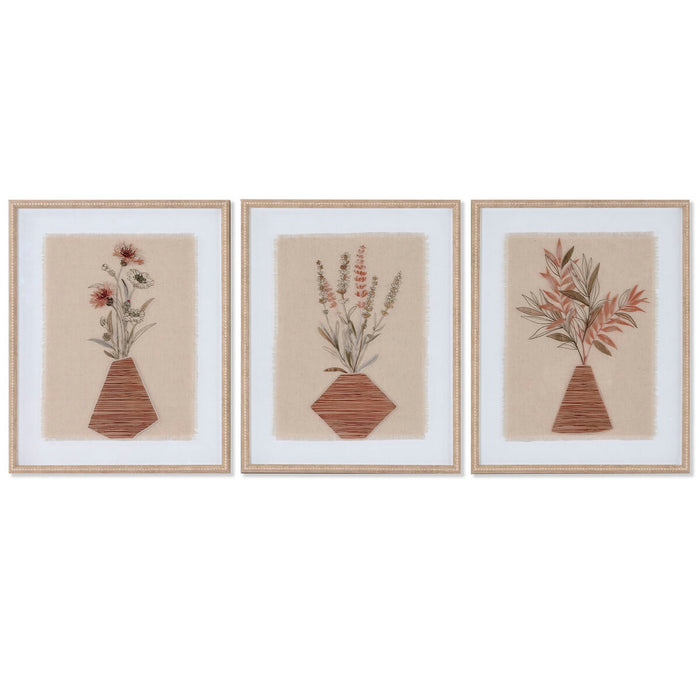 Painting Home ESPRIT Crystal polystyrene 42,5 x 3 x 52,5 cm 42,5 x 3 x 52 cm