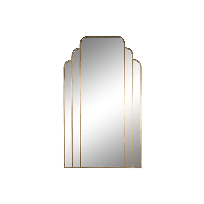 Espejo de pared Home ESPRIT Dorado Cristal Hierro Moderno 122 x 3 x 208 cm
