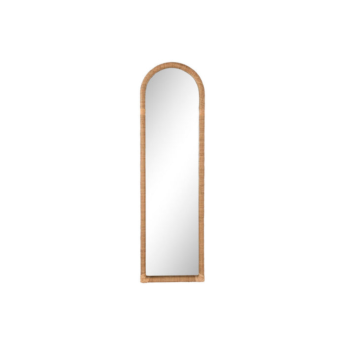 Wall mirror Home ESPRIT Natural Scandi 48,5 x 4,5 x 170 cm