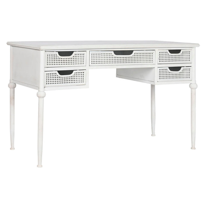 Escritorio Home ESPRIT Blanco Metal 122 x 50 x 76 cm