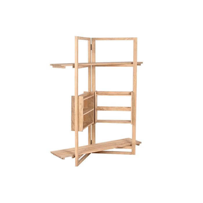 Scaffale Home ESPRIT Naturale Legno di mango Legno MDF 130 x 35 x 160 cm