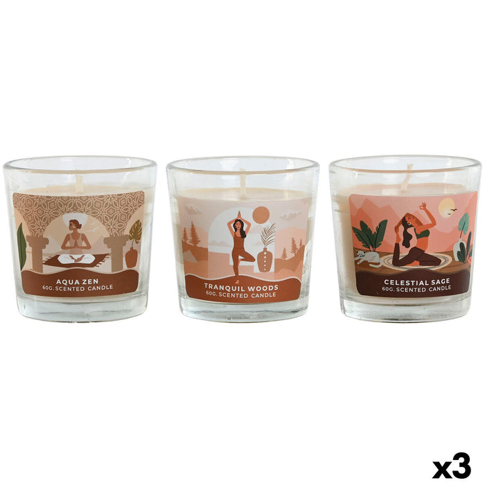 Scented Candle Home ESPRIT Urban 60 g (3 Units)