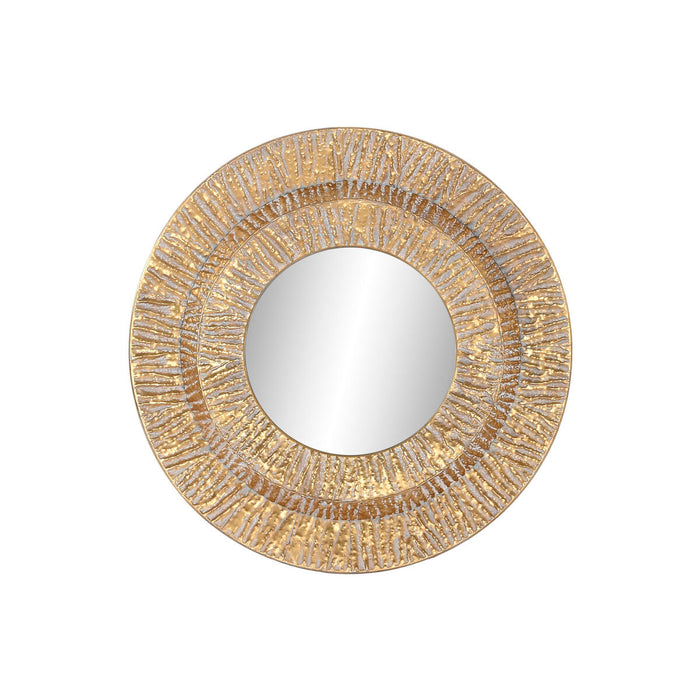 Espejo de pared Home ESPRIT Dorado Metal Cristal Moderno 78 x 4,5 x 78 cm