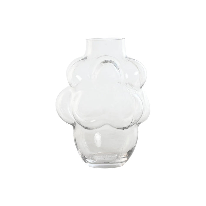 Jarrón Home ESPRIT Transparente Cristal 19 x 19 x 24 cm