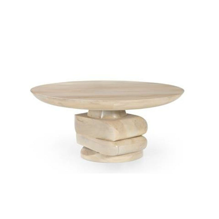 Mesa de Centro Home ESPRIT Madera de mango 80 x 80 x 39 cm