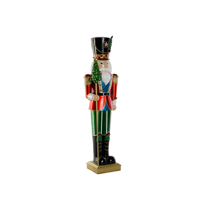 Nutcracker Home ESPRIT Red Green Resin 27 x 17 x 93 cm