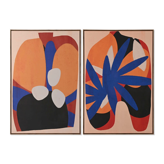 Painting Home ESPRIT Urban 80 x 4,5 x 120 cm (2 Units)