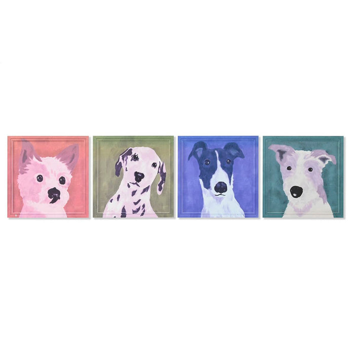 Painting Home ESPRIT MDF Wood 50 x 2 x 50 cm