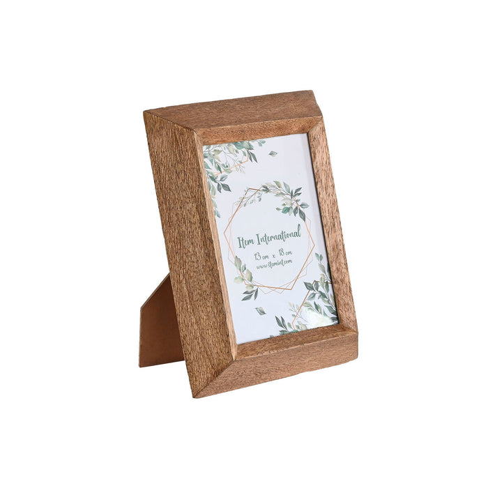 Cadre photo Home ESPRIT Naturel Verre Bois de manguier Montagne