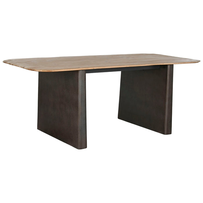 Mesa de Comedor Home ESPRIT Natural Marrón oscuro Abeto 200 x 90 x 75 cm