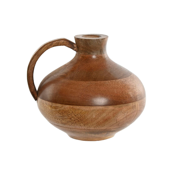 Jarrón Home ESPRIT Marrón Madera de mango