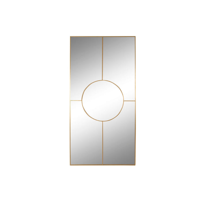 Wall mirror Home ESPRIT Golden 90 x 2 x 180 cm