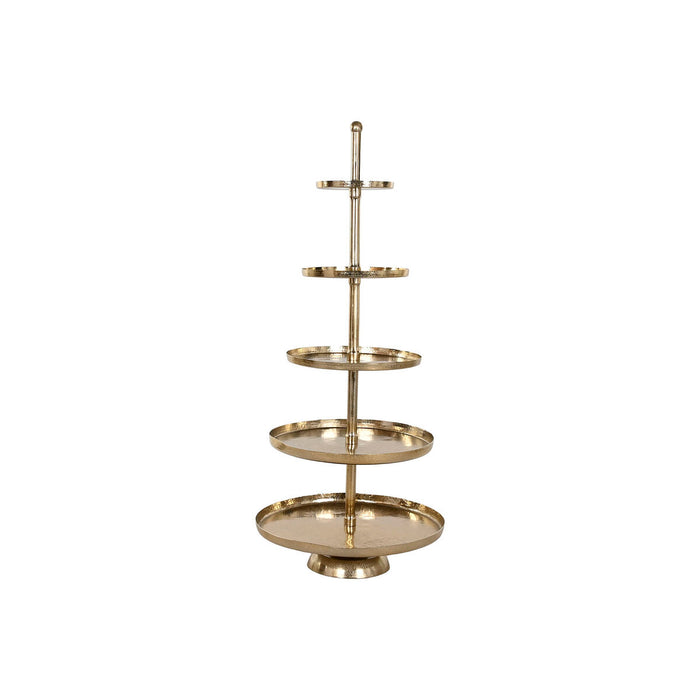 Fruit Bowl Home ESPRIT Golden Aluminium 65 X 65 X 148 cm