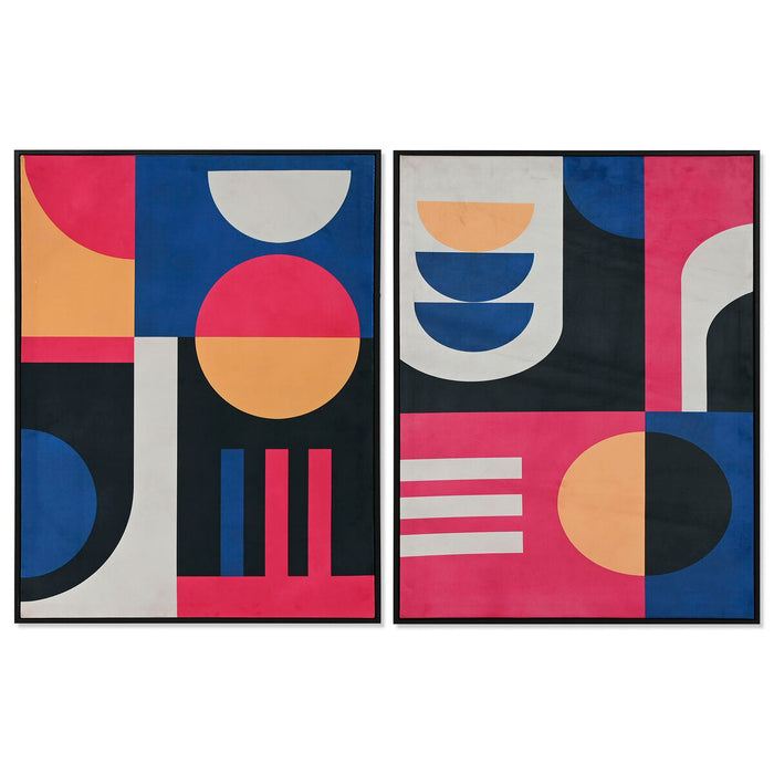 Toile Home ESPRIT Velours Toile 63 x 3 x 83 cm