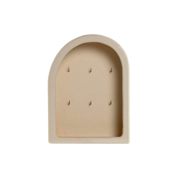 Armoire à clés Home ESPRIT Beige 20,5 X 8,5 X 27,5 cm