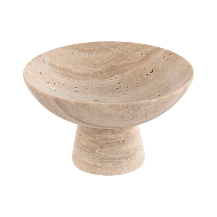 Centro de Mesa Home ESPRIT Marrón Mármol 17 x 17 x 10 cm