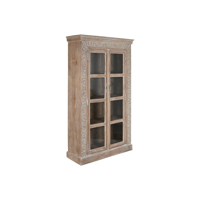 Display Stand Home ESPRIT White Mango wood 120 X 44 X 210 cm