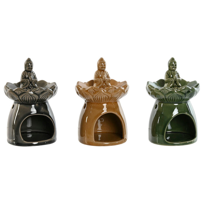 Essential oil burner Home ESPRIT 9 x 9 x 14,5 cm (3 Units)
