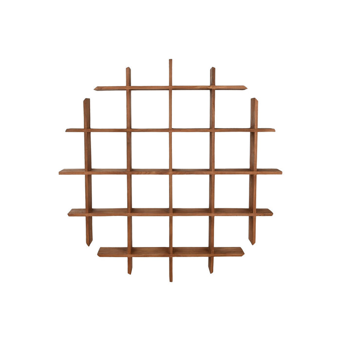 Shelves Home ESPRIT Teak 120 x 15 x 120 cm
