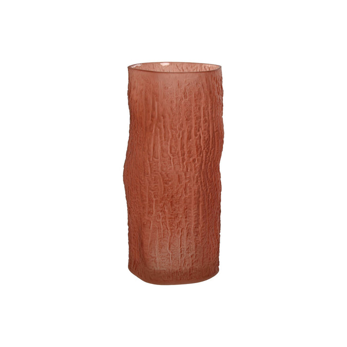 Jarrón Home ESPRIT Terracota Cristal Moderno 14 x 14 x 31,5 cm