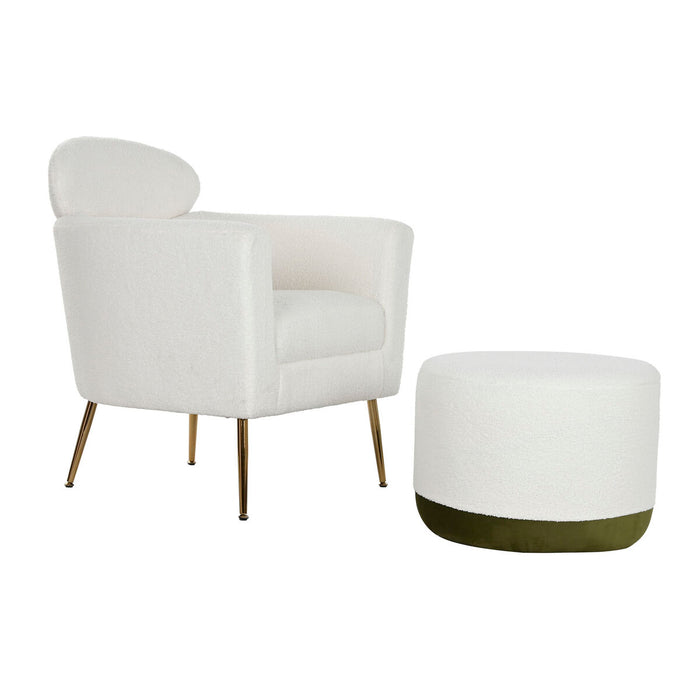 Poltrona Home ESPRIT Poliestere Legno 74 X 76 X 82 cm