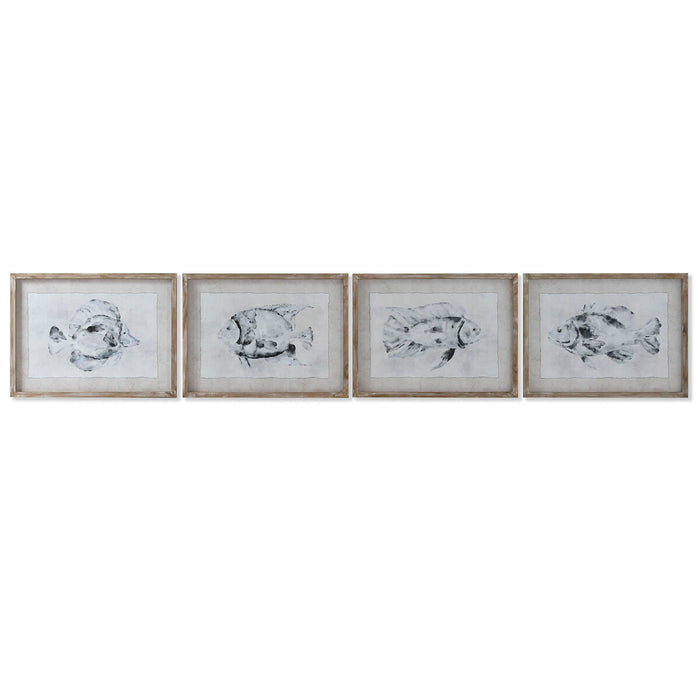 Painting Home ESPRIT Crystal Fir 60 x 2 x 45 cm
