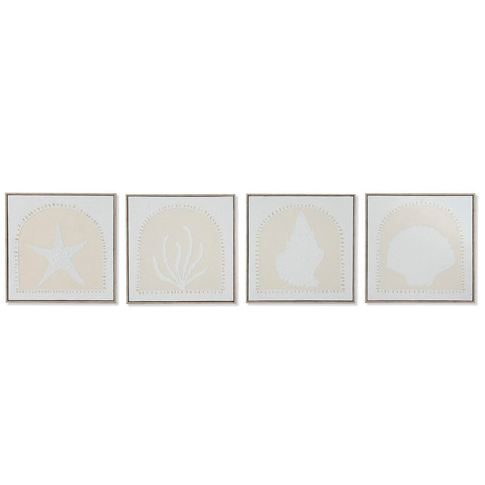 Canvas Home ESPRIT polystyrene Canvas 40 x 3 x 40 cm