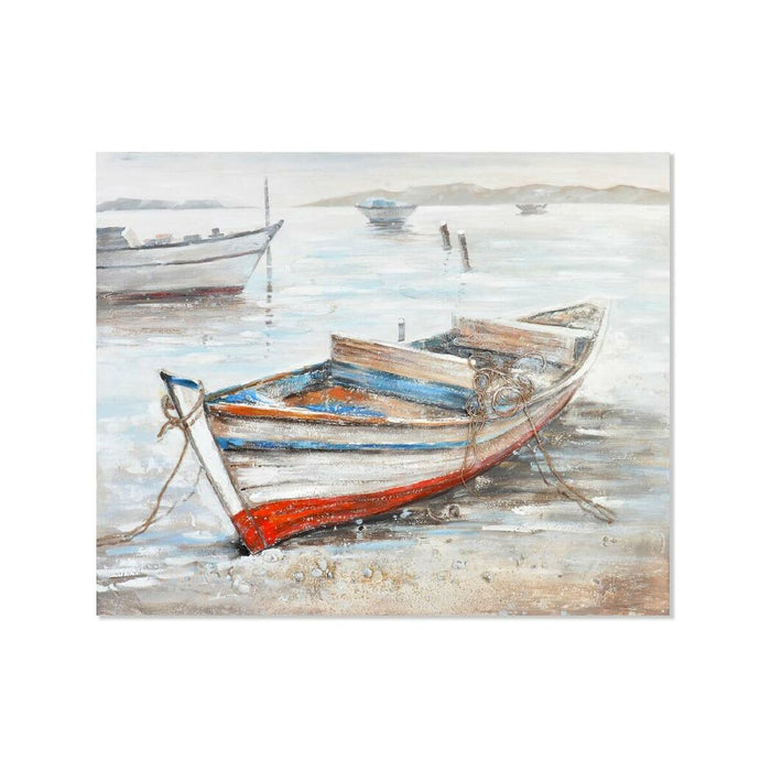 Painting Home ESPRIT Ship Mediterranean 150 x 4 x 120,5 cm
