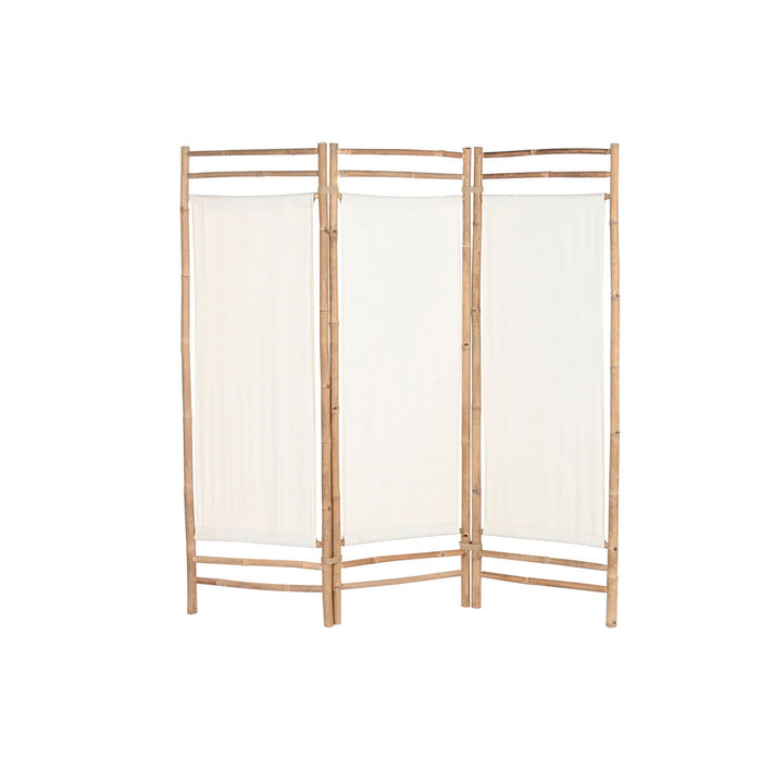 Biombo Home ESPRIT Algodón Bambú 165 x 3 x 175 cm