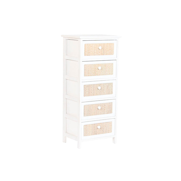 Cajonera Home ESPRIT Blanco Cottage Decapé 40 x 29 x 90 cm