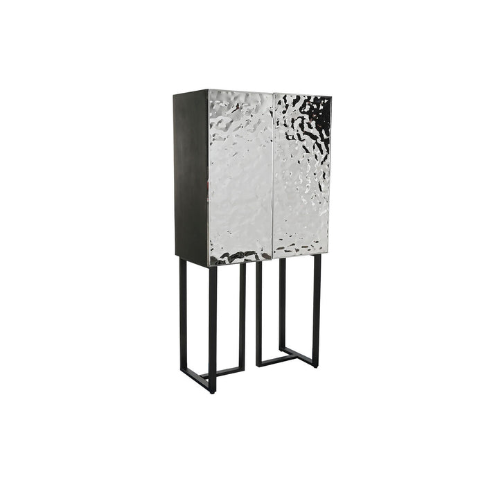 Aparador Home ESPRIT Plateado Metal Acero 80 x 41 x 160 cm