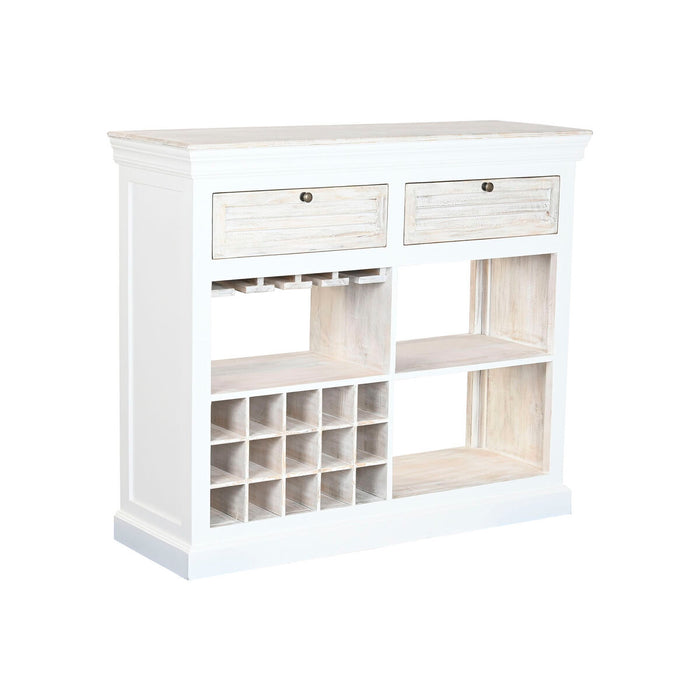 Botellero Home ESPRIT Blanco 120 x 40 x 98 cm