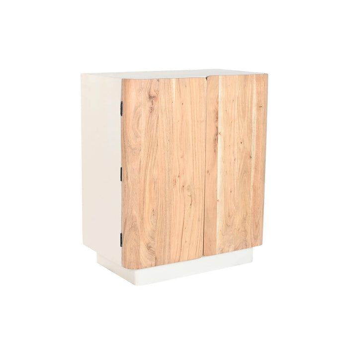 Botellero Home ESPRIT Blanco Natural 85 x 50 x 100 cm