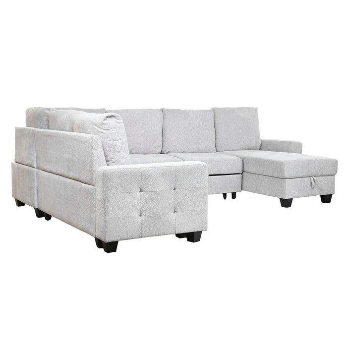 Canapé Convertible Home ESPRIT Moderne 307 x 242 x 86 cm