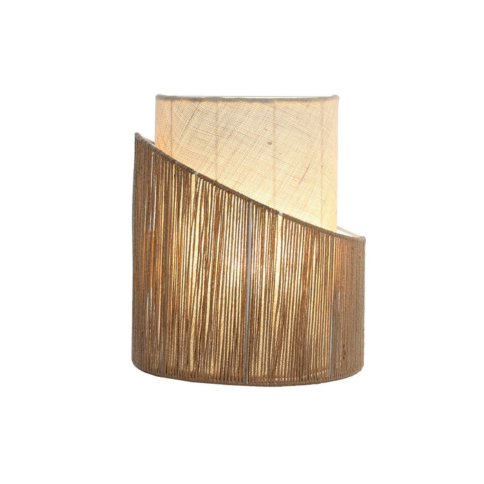Lámpara de Pared Home ESPRIT Marrón Natural Urbano