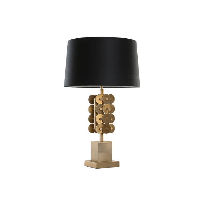 Lámpara de mesa Home ESPRIT Negro Dorado 50 W 220 V