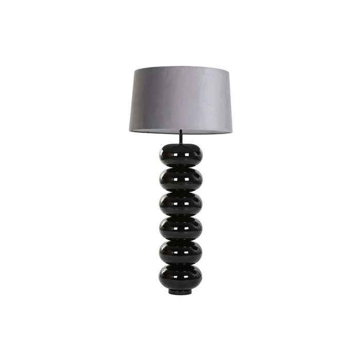 Lámpara de mesa Home ESPRIT Negro Gris 50 W 220 V