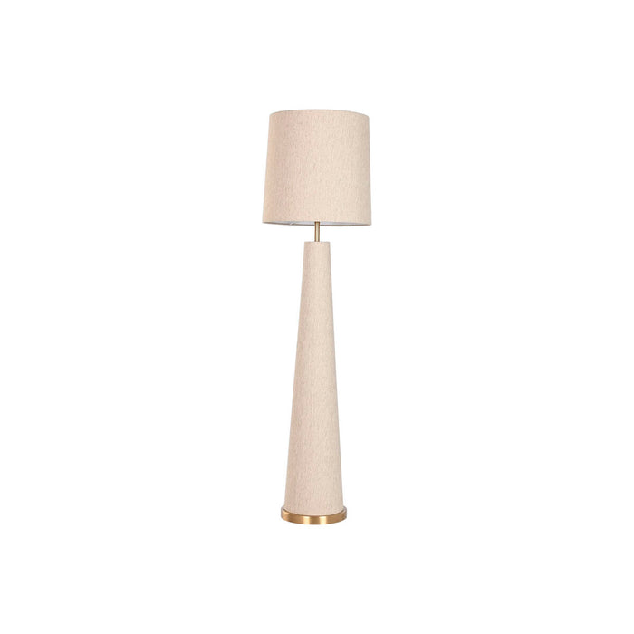 Lámpara de Pie Home ESPRIT Beige Dorado 50 W 220 V 40 x 40 x 149 cm